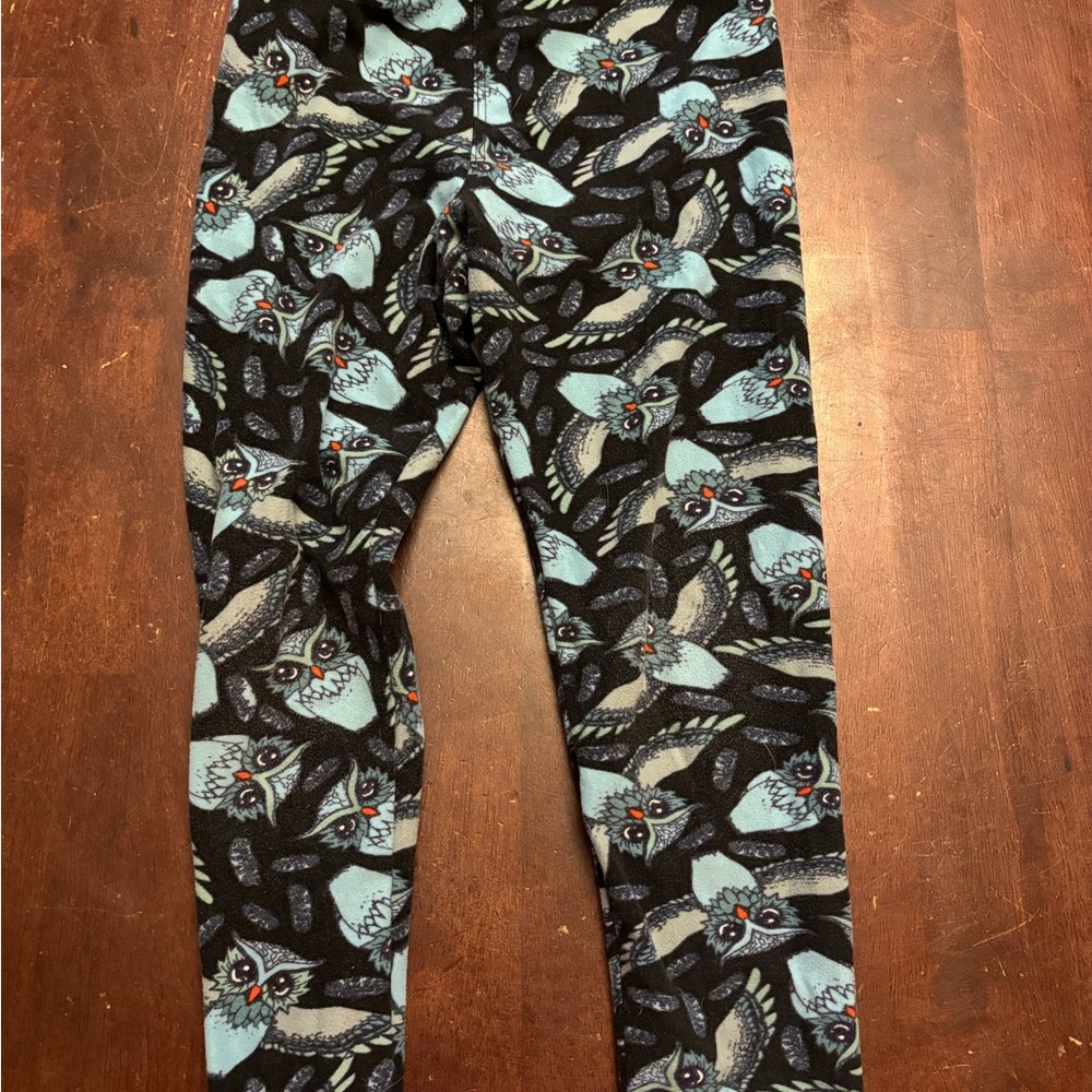 Lularoe kids Harry Potter owl leggings size s/m